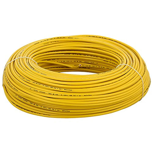 Polycab Industrial Single Core & Multi-core flexible Cable 1.0 sqmm 1100 V PVC Insulated & sheathed 100 Meter