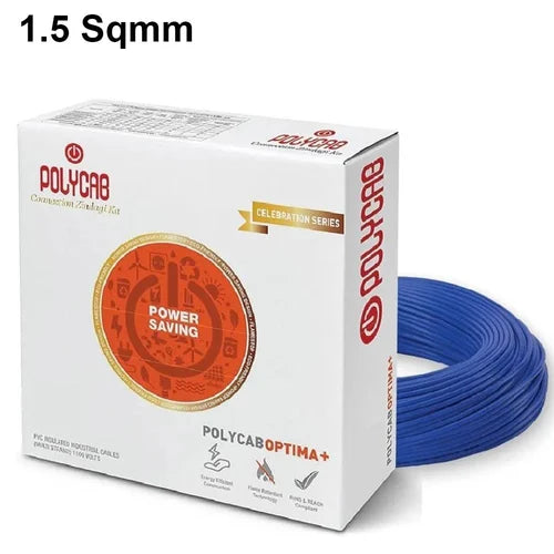 Polycab Optima Plus 1.5 sqmm 90 Meter copper Wire