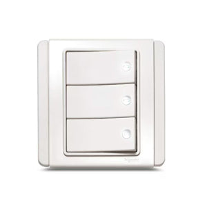 Schneider Claria 3-Gang Switch