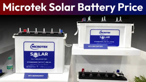 Microtek Solar batteries