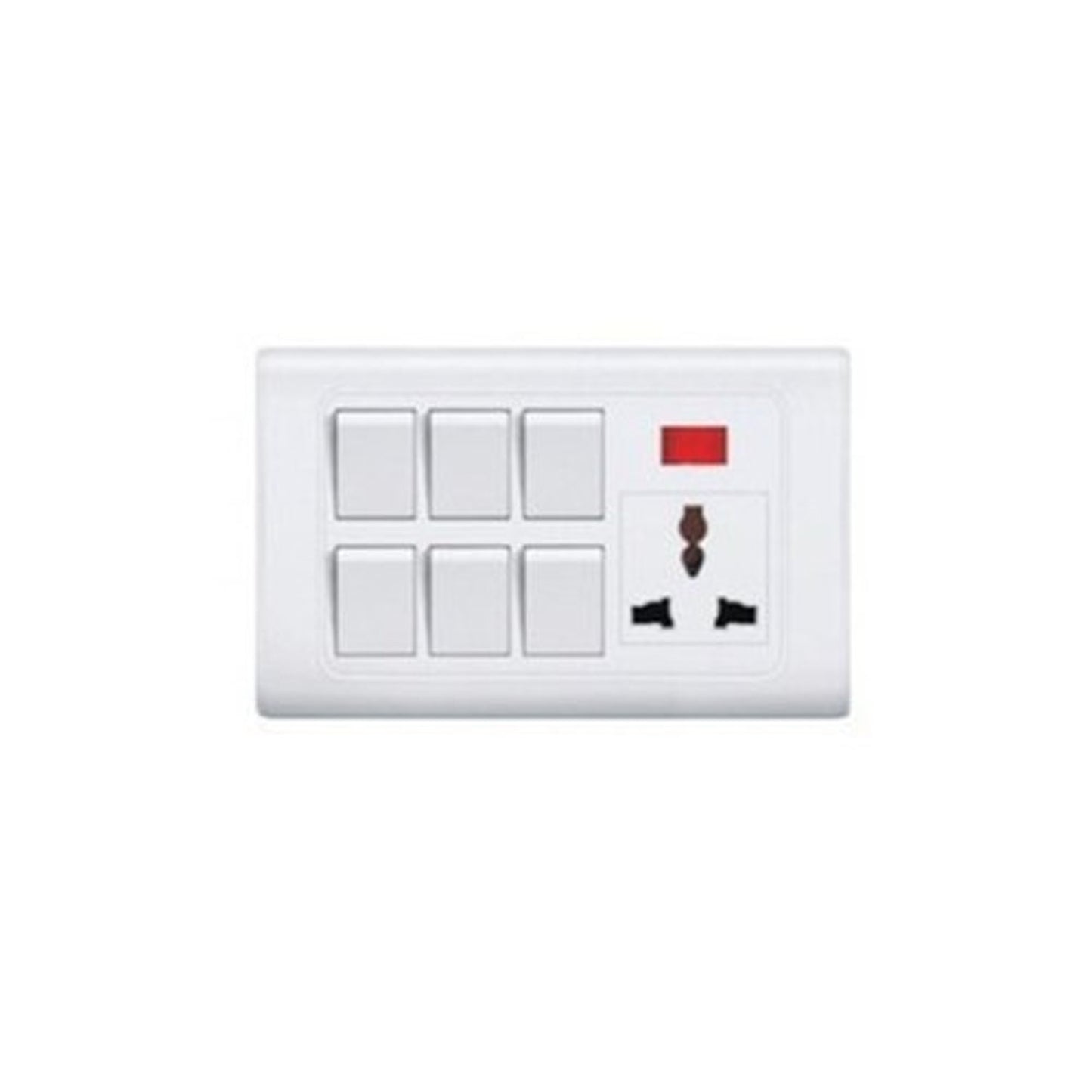 V-Guard Viva 3-Gang Switch