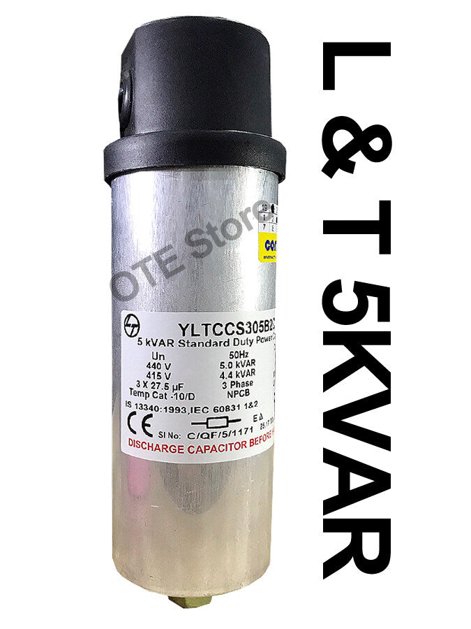 L&T Motor Run Capacitor