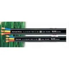 Polycab 25.0 Sqmm 3 Core Copper PVC Insulated Flat Submersible Cable, Length: 100 m