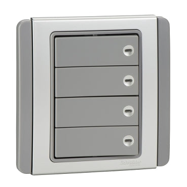 Schneider Claria 3-Gang Switch