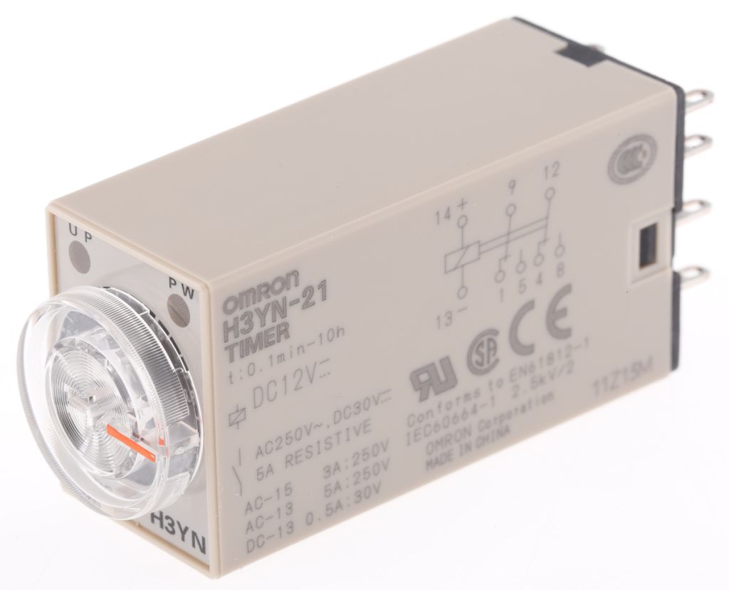Omron Time Delay Relay 24V DC