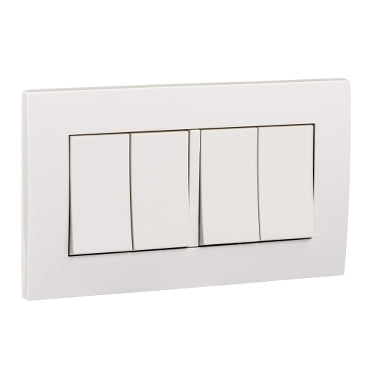 V-Guard Viva 3-Gang Switch