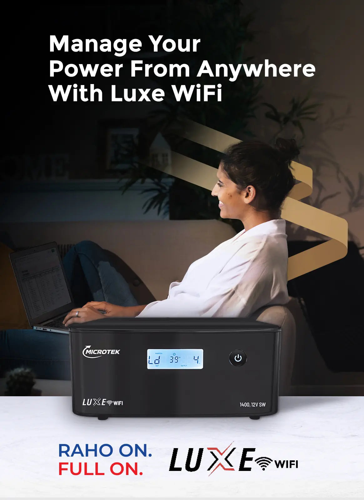 Microtek Luxe Wifi inverter