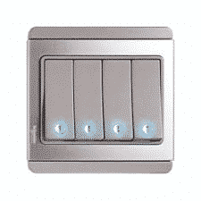 Schneider Electric ZENcelo India 6 Module Surround and Gridplate
