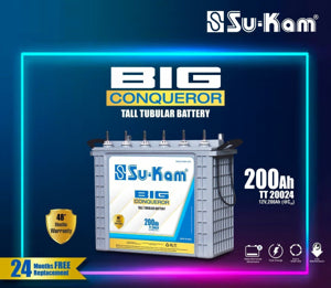 Su-kam Big Warrior Tubular Battery