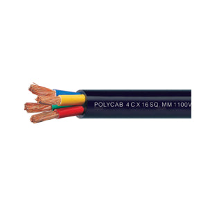 Polycab Unarmoured Screened 0.5 sqmm 16/.20 Multi-core Cable
