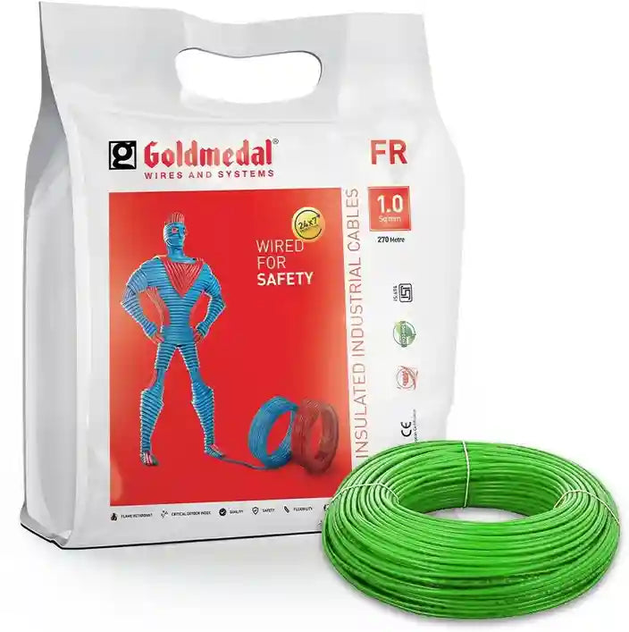 0.5 sqmm FRLS House Wire Goldmedal 90 Meter