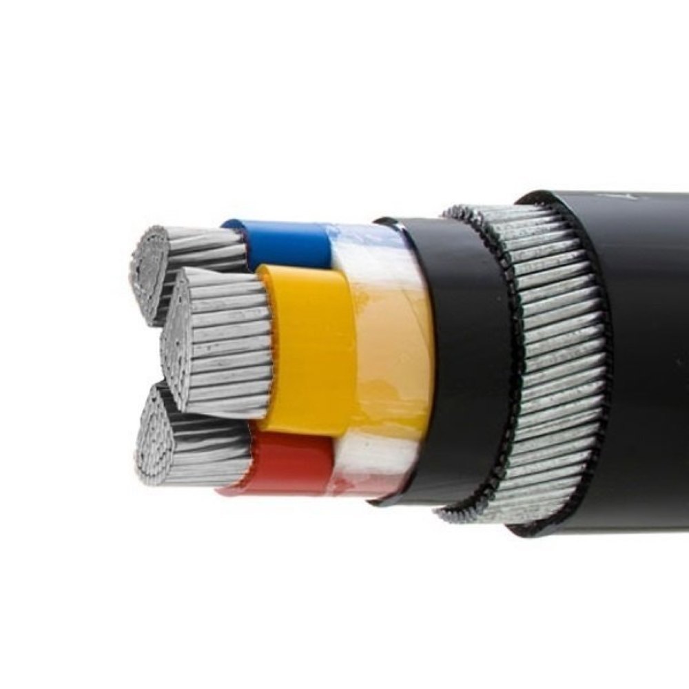 Polycab 70.0 Sqmm, A2Xfy Aluminium Xlpe Insulated Armoured Str Frls Cable 1.1 Kv (1 Meter)