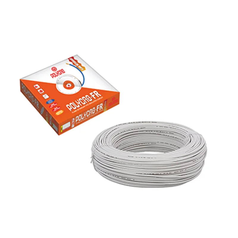 Polycab 25.0 Sqmm Multi-Core FRLS Insulated Unsheathed Industrial Flexible Cable 1100V Copper 100 Meter