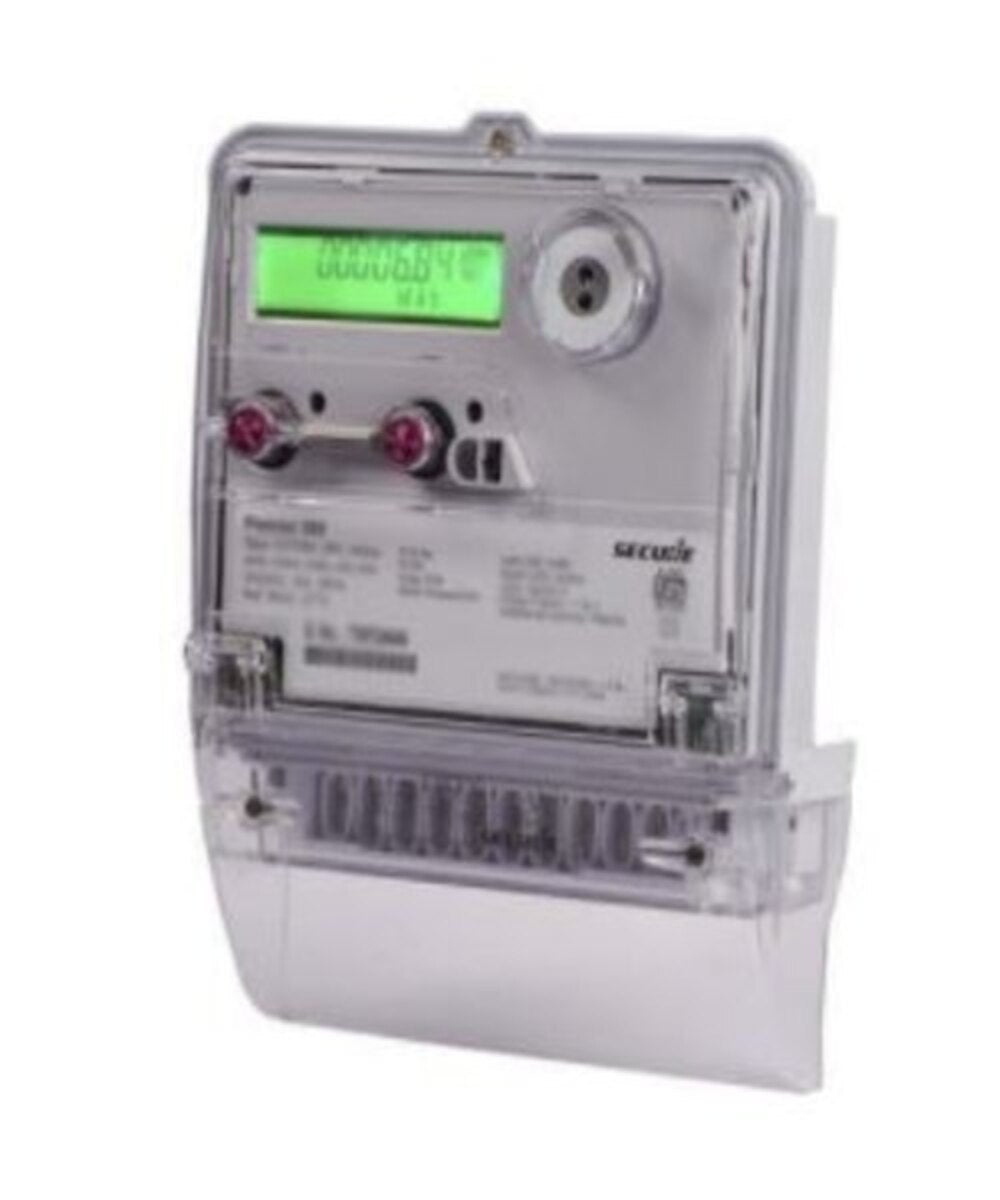 Secure Three Phase Energy Meter