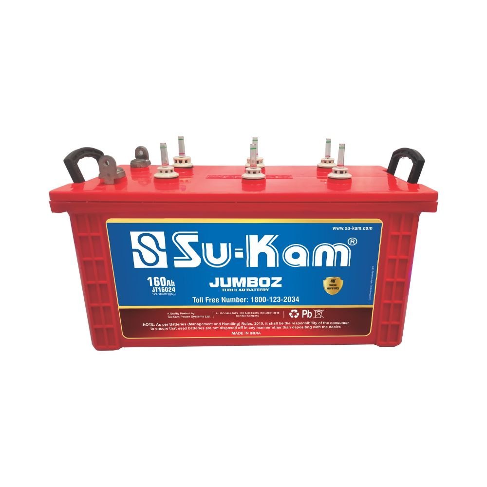 Su-Kam Solar Tubular Batteries