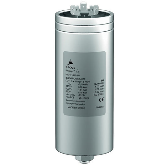 Epcos PhaseCap Energy Capacitor 7.5 kVAR