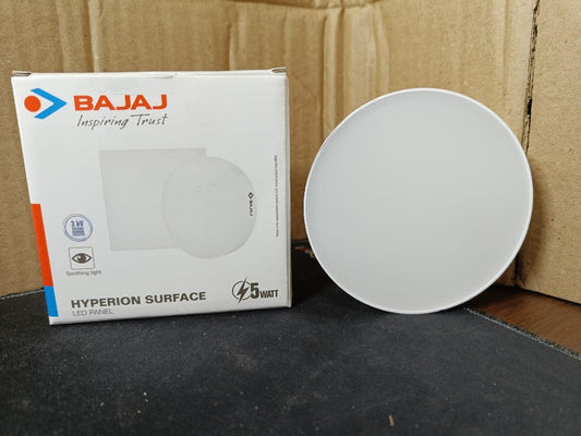 Bajaj Panel Light 5W  Round / Square