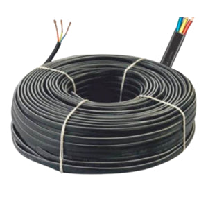 Polycab 35.0 Sqmm 3 Core Copper PVC Insulated Flat Submersible Cable, Length: 100 m
