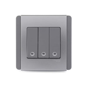 Schneider Claria 3-Gang Switch