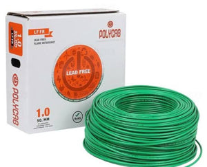 polycab 4.0 sqmm 200Mtrs HFFR industrial Multistrands cable