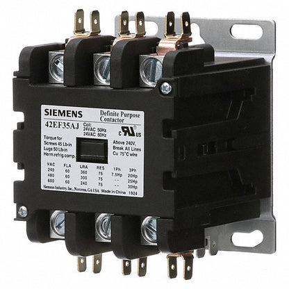 Siemens	3 Pole 9A Contactors