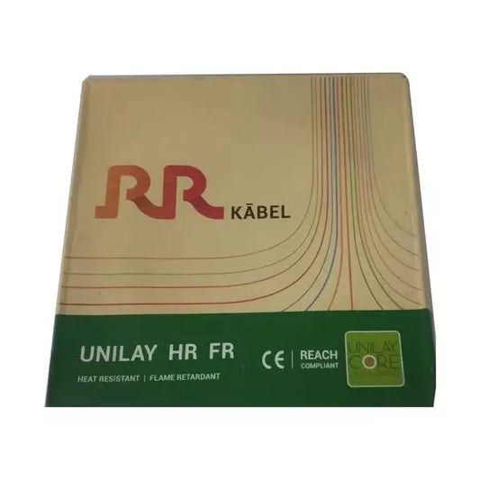 RR Kabel Unilay HRFR 1 Sq. mm 1 Core Flame Retardant (FR) House Cable Red (90 m) RR Kabel Unilay HRFR 1 Sq. mm 1 Core Flame Retardant (FR) House Cable Red (90 m)