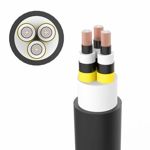 GrateWhite Armoured Copper Cable
