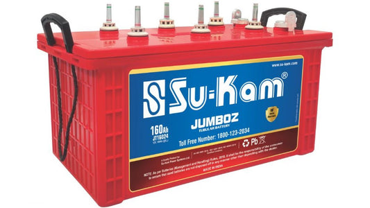 Su-Kam Solar Tubular Batteries