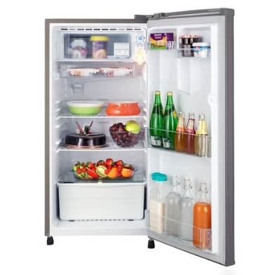 LG 185L, 2 Star, Dim Grey Finish, Direct Cool Single Door Refrigerator