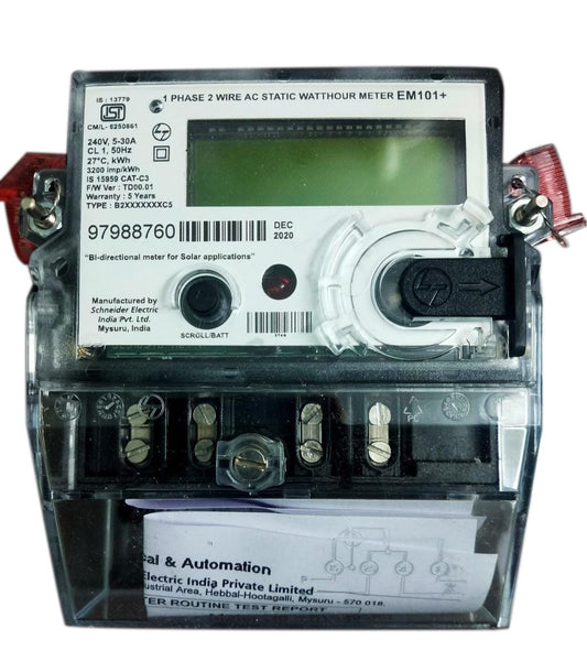 Schneider Single Phase Meter SCH-SI