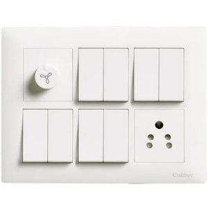 V-Guard	Viva 6-Gang Switch