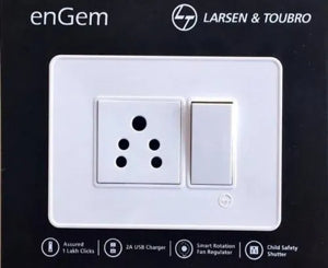 L&T Engem 5 -Pin Socket