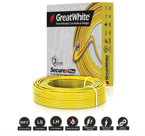 GreatWhite FR (Flame Retardant) 0.5 sqmm cable