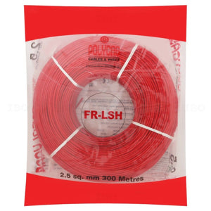 polycab 2.5 sqmm 300Mtrs FR industrial Multistrands cable