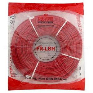 polycab 16.0 sqmm 200Mtrs FRLSH industrial Multistrands cable