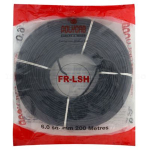polycab 16.0 sqmm 200Mtrs FRLSH industrial Multistrands cable