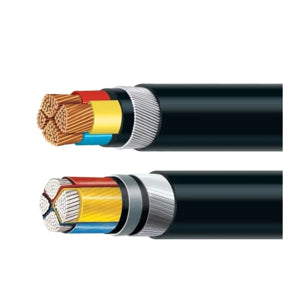 Polycab Unarmoured Aluminium LT Cable PVC/XLPE Insulated Overall PVC Sheathed 1100 Volts