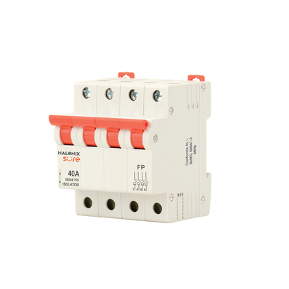 Halonix Sure  Four Pole C Curve MCB