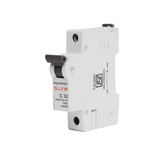 Halonix Sure  Four Pole C Curve MCB