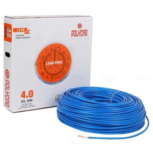 polycab 1.0 sqmm 300Mtrs FRLSH industrial Multistrands cable