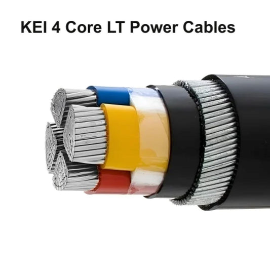 KEI Copper PVC Armoured & Unarmoured Power Cables (1.5 sqmm - 400.0 sqmm )