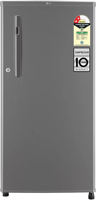 LG 185L, 2 Star, Dim Grey Finish, Direct Cool Single Door Refrigerator
