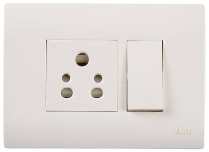 Hillgrove 1-Gang Switch , 6 A Havells
