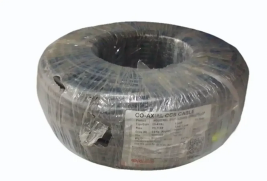 Polycab RG-06 CCS PVC Unarmoured  Co-Axial Cable (100 & 300 m)