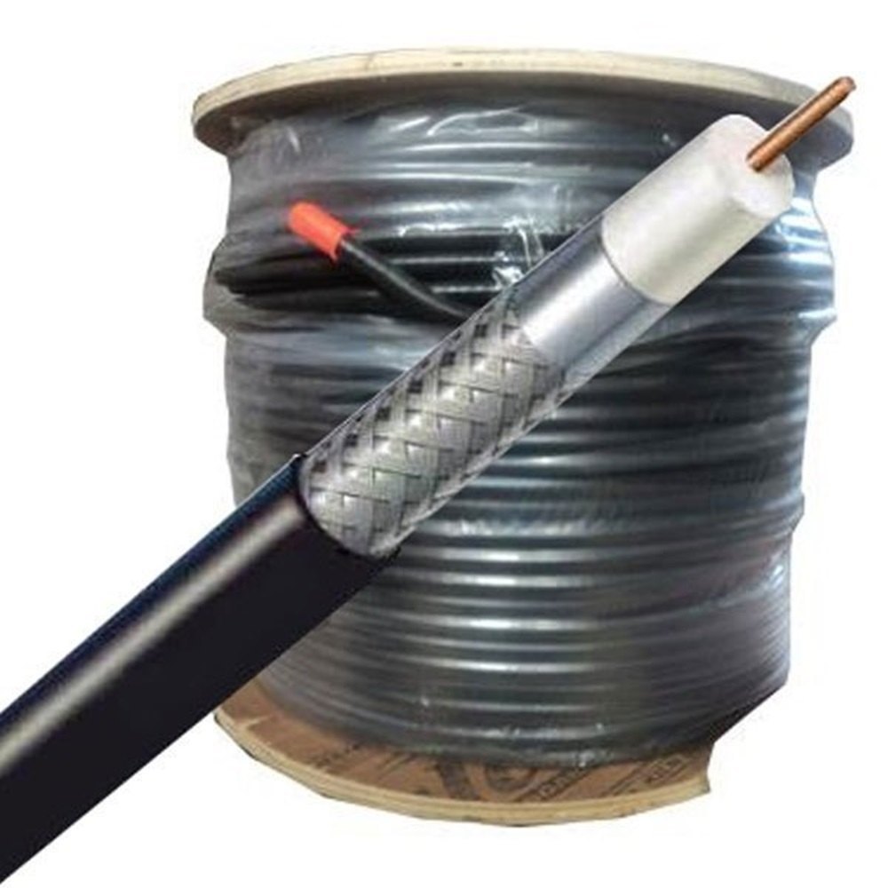 Polycab RG-11 CCS PVC Unarmoured  Co-Axial Cable (100 & 300 m)