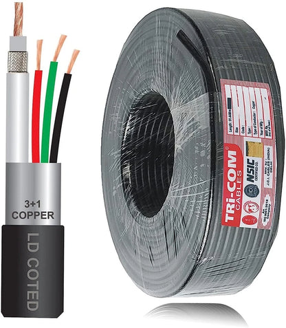 Polycab CCTV Cable 90 MTR