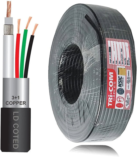Polycab CCTV Cable 90 MTR