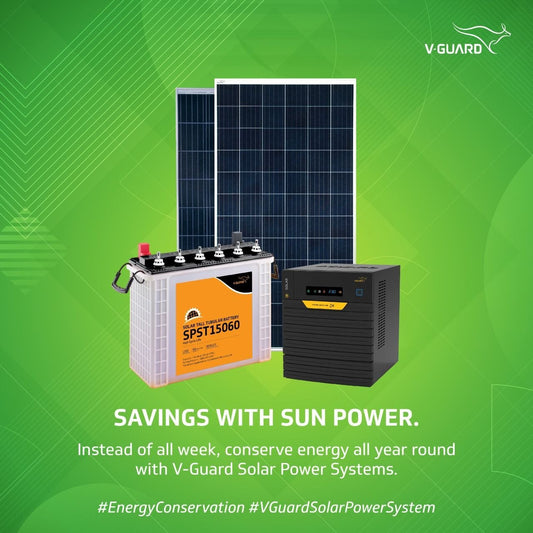 V-Guard Solar batteries
