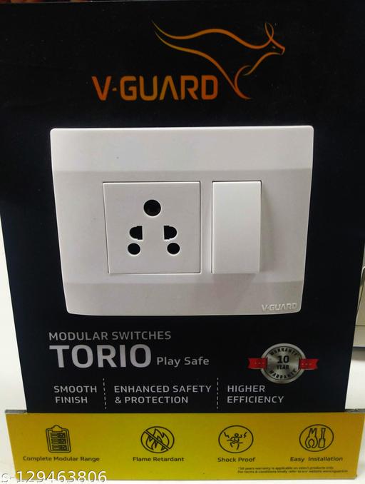 V-Guard	Viva 3-Gang Switch